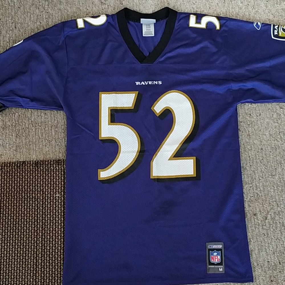 Reebok NFL Jersey Men's Medium Ray Less Ravens
